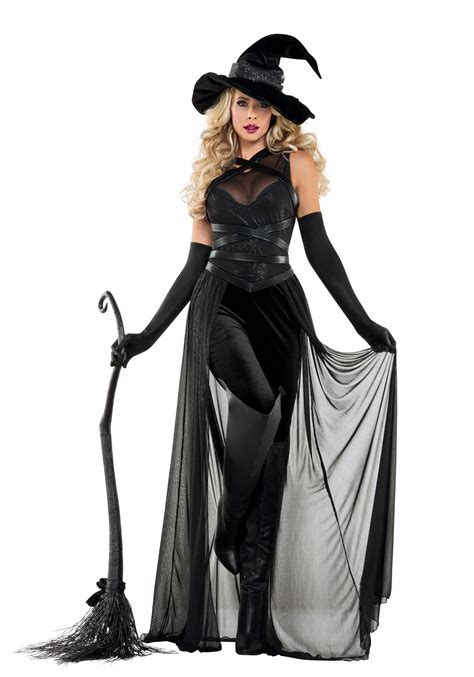 Bring the Glamour to Halloween with a Gold Witch Costume